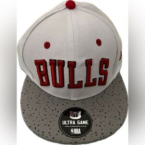 NWT Chicago Bulls Ultra Game Brand Vintage Style SnapBack Hat NBA